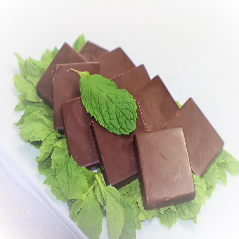 20mg Nighttime THC Dark Chocolate Mint Square
